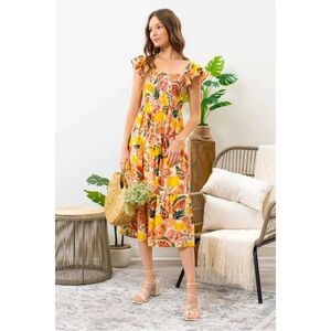 by the River Midi Fruit Dress